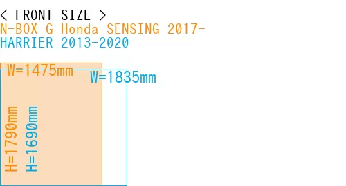 #N-BOX G Honda SENSING 2017- + HARRIER 2013-2020